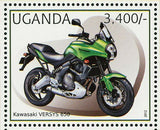 Motorcycles Stamp Kawasaki Versys 650 Yamaha Yzf R1 Ferrari S/S MNH #2896-2899