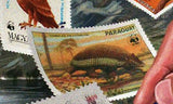 World Wildlife Stamp WWF Frogs Monkey Eagle Butterfly S/S MNH #3157 / Bl. 422