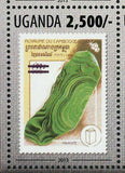 Minerals Stamp Postage Stamp Amethyst Malachite Turquoise S/S MNH #3119-3122