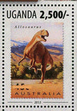 Dinosaurs Stamp Postage Stamp Stegosaurus Styracosaurus S/S MNH #3154 / Bl.439