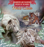 Wild Cats Stamp Panthera Tigris Tigris Wild Animal S/S MNH #3049 / Bl. 422