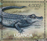 Predator Stamp Gymnogyps Californianus Canis Simensis Alligator Sinensis S/S MNH
