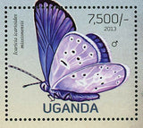 Butterfly Stamp Icaricia Icarioides Missionensis Euphydryas S/S MNH #3019/Bl.416