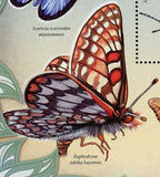 Butterfly Stamp Icaricia Icarioides Missionensis Euphydryas S/S MNH #3019/Bl.416