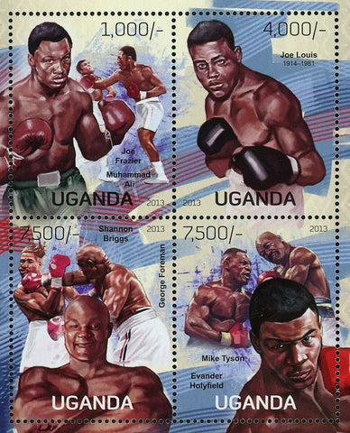 Boxing Champions Stamp Joe Frazier Muhammad Ali Joe Louis S/S MNH #3065-3068