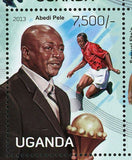 Football Players Stamp Roger Milla Nwankwo Kanu Abedi Pele S/S MNH #3090-3093