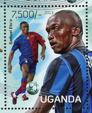 Football Players Stamp Roger Milla Nwankwo Kanu Abedi Pele S/S MNH #3090-3093