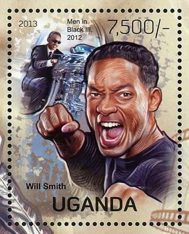 Cinema Stamp Halle Berry Will Smith Oprah Winfrey Eddie Murphy S/S MNH #3104