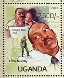 Entertainers Stamp Morgan Freeman Denzel Washington Eddie Murphy S/S MNH #3100-3