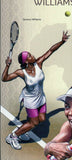 William Sisters Stamp Serena & Venus Williams Tennis Sport S/S MNH #3064 /Bl.425