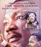 Civil Rights Leaders Stamp Activists Martin Luther King Jr. S/S MNH #3074/Bl.427