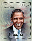 Nobel Peace Prize Stamp Barack Obama Leymah Gbowee S/S MNH #3079 / Bl.428