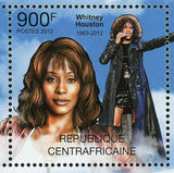 Whitney Houston Stamp American Singer Celebrity Music S/S MNH #3732-3735