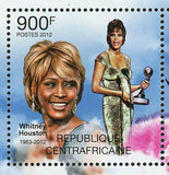 Whitney Houston Stamp American Singer Celebrity Music S/S MNH #3732-3735