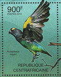 Parrots of Africa Stamp Poicephalus Meyeri Psittacula Krameri S/S MNH #3667-3670