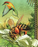 Bee-eaters & Bees Stamp Merops Apiaster Apis Mellifera S/S MNH #3666 / Bl.948