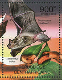 Bats Stamp Scotorepens Greyii Dacryodes Edulis Nyctophilus Bifax Fruits S/S MNH