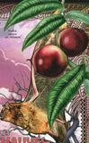 Bat Stamp Nyctophilus Geoffroy Scoteanax Rueppellii Prunus Persica S/S MNH #3676