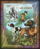 Dogs Stamp Skye Terrier Bedlington Pointer Chihuahua Souvenir Sheet MNH #3681