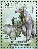 Dogs Stamp Skye Terrier Bedlington Pointer Chihuahua Souvenir Sheet MNH #3681