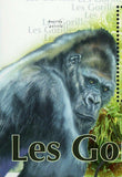 Gorillas Stamp Dian Fossey Wild Animal Souvenir Sheet MNH #3072 / Bl.726