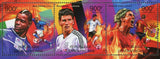 Soccer Stamp Euro Cristiano Ronaldo Balotelli Mario Gomez Torres S/S MNH #3772