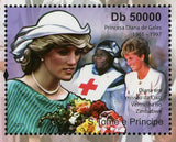 Princess Diana Stamp Royal Family Historica Figure Red Cross S/S MNH #4870-4871