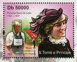 Princess Diana Stamp Royal Family Historica Figure Red Cross S/S MNH #4870-4871