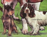 Dogs Stamp Beagle Schnauzer Airedale Terrier Saint Bernard S/S MNH #4854-4855