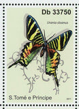 Butterflies Stamp Urania Sloanus Alcides Aurora Anaea Electra S/S MNH #4905-4908