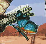 Butterflies Stamp Animals Frogs Snakes Lizards Euclidia Glyphica S/S MNH
