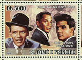 Frank Sinatra Stamp John F. Kennedy Elvis Presley Ronald Reagan S/S MNH #3282-32