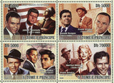 Frank Sinatra Stamp John F. Kennedy Elvis Presley Ronald Reagan S/S MNH #3282-32