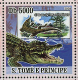 Crocodiles Stamp Caiman Crocodilus Crocodylus Acutus S/S MNH #3355-3358