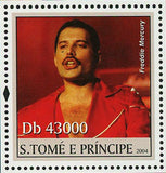 Freddie Mercury Stamp Music Bands Queen Historical Figure S/S MNH #2518 / Bl.491