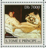 Impressionism Stamp Georges Seurat Edgar Degas Edouard Manet S/S MNH #2691-2694