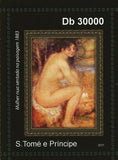 Pierre-Auguste Renoir Stamp Art Paintings Woman After a Bath S/S MNH #4881-4884