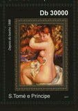 Pierre-Auguste Renoir Stamp Art Paintings Woman After a Bath S/S MNH #4881-4884