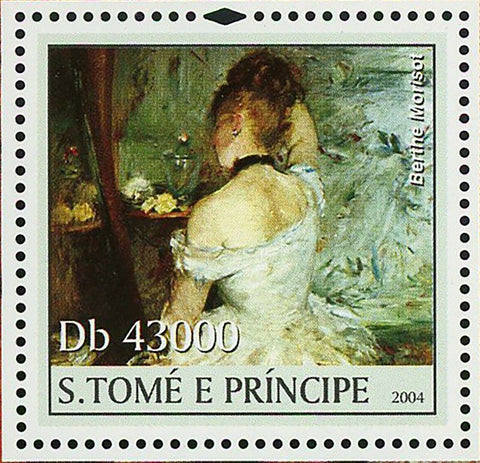 Impressionist Art Stamp Paintings Berthe Morisot Painters S/S MNH #2703 / Bl.528