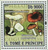 Mushrooms Stamp Lactarius Torminosus Tricholoma Portentosum S/S MNH