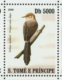 Birds of Sao Tome Stamp Euplectes Aureus Speirops Lugubris S/S MNH #3209-3222
