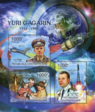 Yuri Gagarin Stamp Space Vostok 1 Vostok 3KA-3 MiG-15 MNH #3108-3110