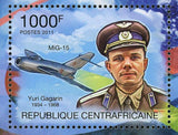 Yuri Gagarin Stamp Space Vostok 1 Vostok 3KA-3 MiG-15 MNH #3108-3110