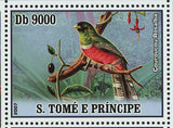 Birds Stamp Couroucou Orange Ramphocelus Scarlatte Souvenir Sheet MNH #3028-3031