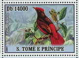 Birds Stamp Couroucou Orange Ramphocelus Scarlatte Souvenir Sheet MNH #3028-3031