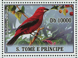 Birds Stamp Couroucou Orange Ramphocelus Scarlatte Souvenir Sheet MNH #3028-3031