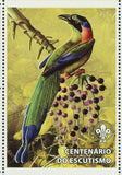 Birds Stamp Tangara Passe Ver Cassique Huppe Carouge Lamacaii S/S MNH #3032-3035