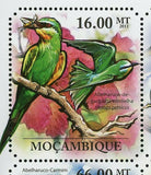 Bee Eaters Stamp Birds Merops Pusillus Merops Apiaster S/S MNH #4868-4673