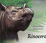 Sumatran Rhinoceros Stamp Dicerorhinus Sumatrensis S/S MNH #4457 / Bl.421