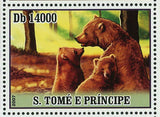 Bears Stamp Wild Animal Mammal Souvenir Sheet MNH #3040-3043